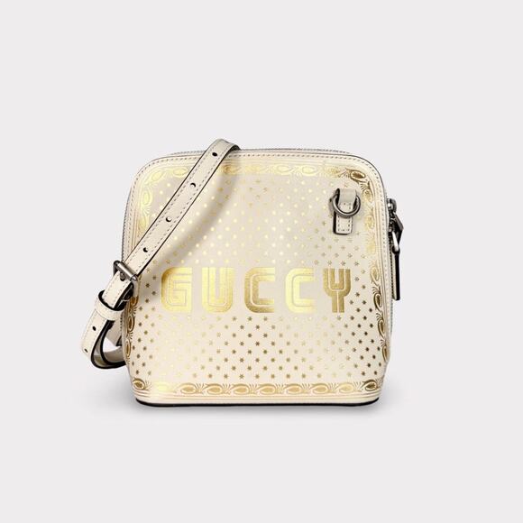 Gucci x Sega Calfskin Mini Dome Crossbody Bag - Picture 1 of 13